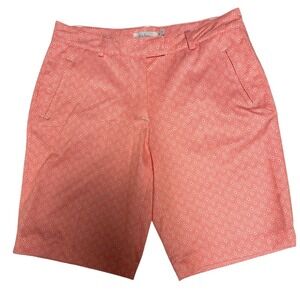 Lady Hagen Essentials Golf Peach Bermuda Shorts Womens 6